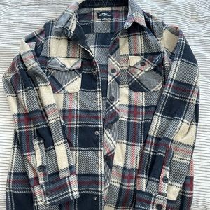 Boys O’Neil super fleece button down size M
